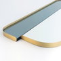 Hanah Home Espejo Day & Night - Gold Dorado